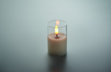 Logotrade promotional merchandise image of: LED wax candle in glass holder