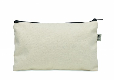 Logo trade promotional merchandise photo of: Cosmetic bag cotton 340 gr/m²