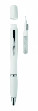 Logo trade promotional products image of: Pen with TWS cleaning set