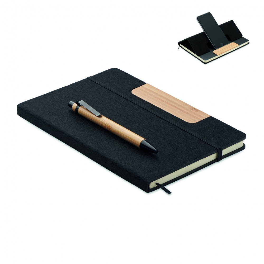 Logotrade promotional products photo of: A5 RPET notebook set