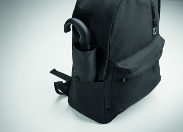 Logotrade promotional gifts photo of: A 15-inch laptop backpack made of recycled pre-consumer cotton with customizable printing