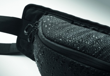 Logo trade promotional giveaway photo of: Hiking waist bag in 420D nylon