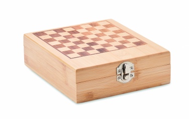 Logo trade promotional products picture of: Chess board wine set