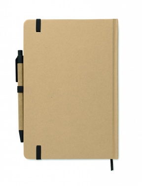 Logo trade business gift photo of: Caratil A5 notebook in recycled carton