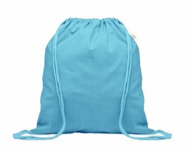 Logotrade promotional item picture of: Recycled 140 gr/m² cotton bag