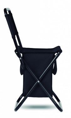Logo trade business gifts image of: Foldable 600D chair/cooler