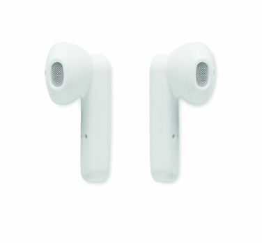 Logo trade promotional giveaways image of: TWS earbuds with charging base