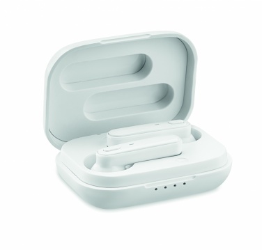 Logotrade promotional merchandise picture of: TWS earbuds with charging base