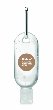 Logo trade promotional merchandise image of: Hand cleanser gel 30ml