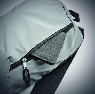 Logotrade promotional giveaway picture of: High reflective backpack 600D