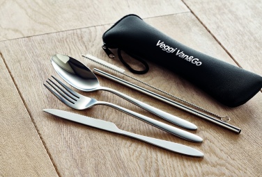 Logo trade promotional gift photo of: Cutlery set stainless steel