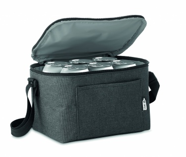 Logo trade promotional items image of: 600D RPET Cooler bag for cans