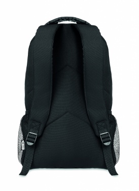 Logo trade promotional merchandise image of: 600D RPET backpack