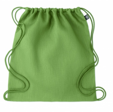 Logo trade corporate gift photo of: Hemp drawstring bag 200 gr/m²
