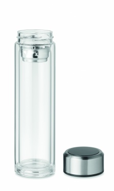 Logo trade promotional item photo of: Bottle with touch thermometer
