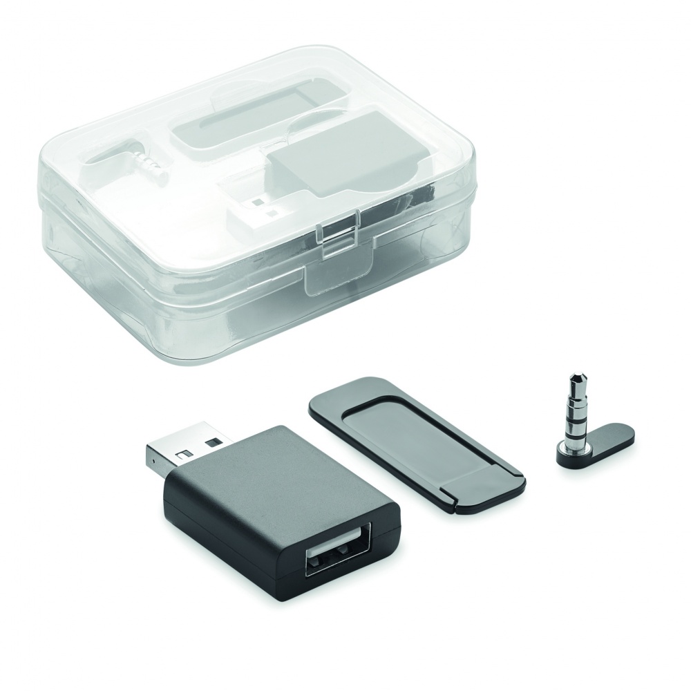 Logo trade promotional items picture of: Webcam data and audio blocker