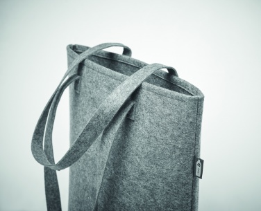 Logotrade business gifts photo of: RPET felt shopping bag
