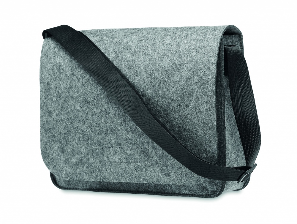 Logo trade promotional merchandise picture of: RPET felt laptop bag
