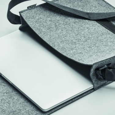 Logo trade promotional product photo of: RPET felt laptop bag