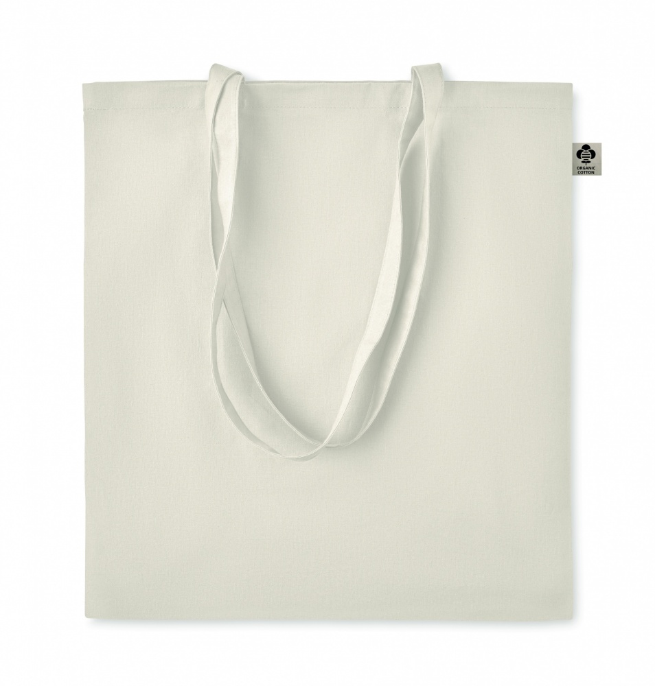 Logo trade promotional items image of: Organic cotton shopping bag