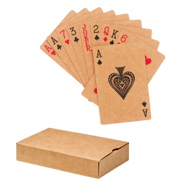 Logo trade promotional product photo of: Recycled paper playing cards