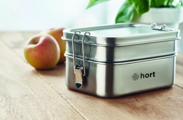 Logo trade advertising product photo of: Stainless steel lunch box