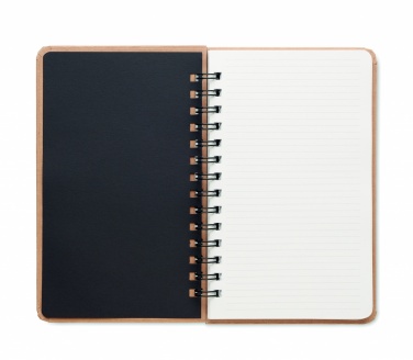 Logo trade promotional merchandise image of: A5 Pine tree GROWNOTEBOOK™