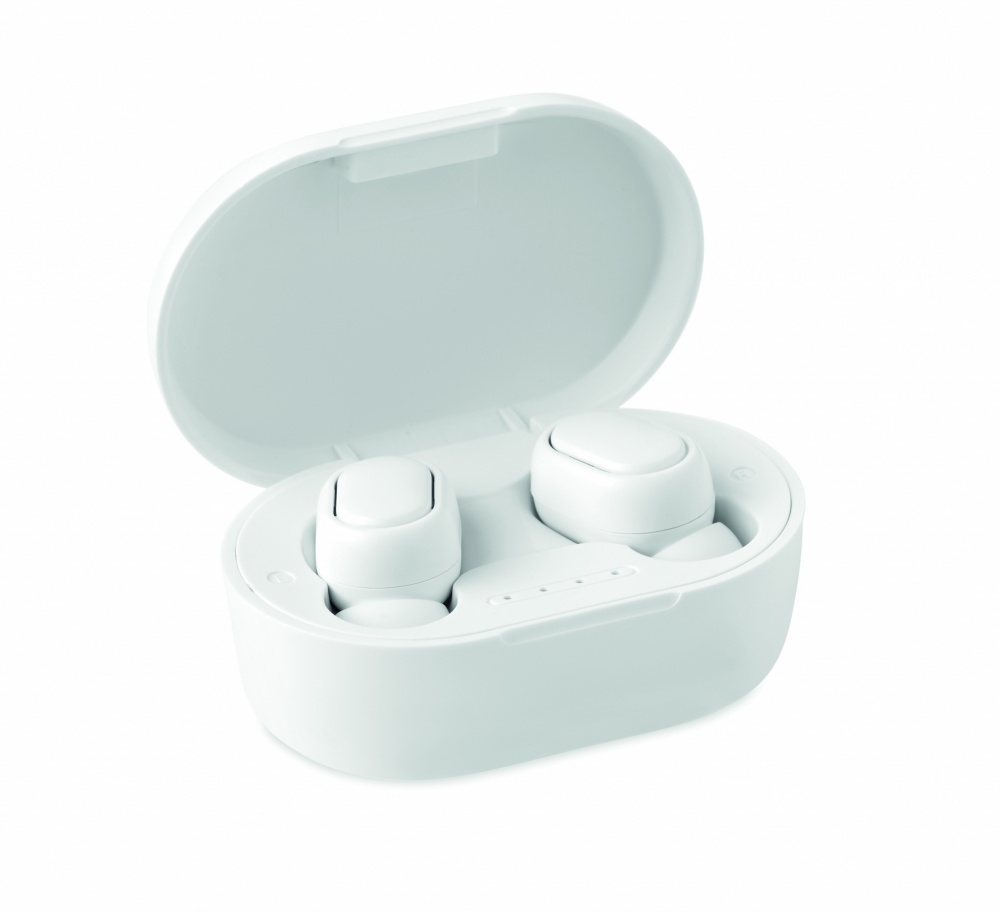 Logotrade promotional giveaways photo of: Recycled ABS TWS earbuds