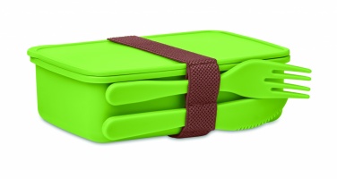 Logo trade promotional product photo of: Lunch box with cutlery