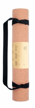 Logo trade advertising product photo of: Cork yoga mat
