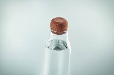 Logotrade promotional gift picture of: Glass bottle cork lid 600 ml