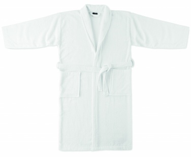 Logo trade promotional items picture of: Bathrobe organic cotton XL/XXL