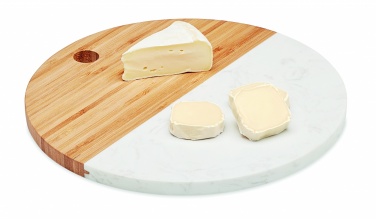 Logotrade corporate gift image of: Marble/ bamboo serving board