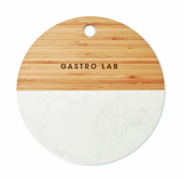 Logo trade promotional merchandise image of: Marble/ bamboo serving board