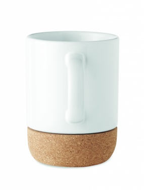 Logo trade business gifts image of: Sublimation mug with cork base