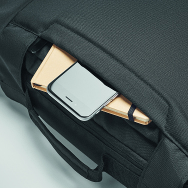 Logo trade corporate gifts image of: Laptop backpack in 300D RPET