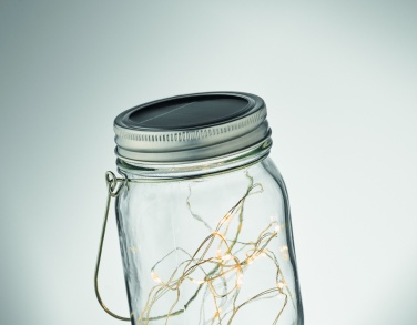 Logotrade promotional products photo of: Solar mason jar outdoor lamp