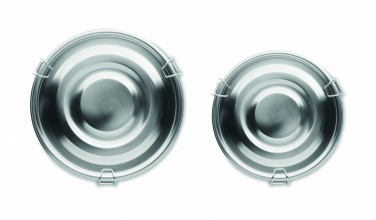 Logotrade corporate gift picture of: Set of 2 stainless steel boxes