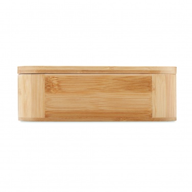 Logo trade advertising product photo of: Bamboo lunch box 1000ml LADEN LARGE