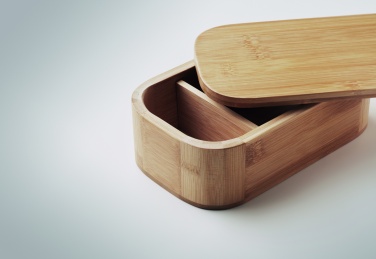 Logotrade corporate gifts photo of: Bamboo lunch box 1000ml LADEN LARGE
