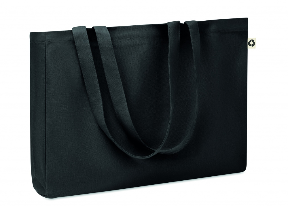 Logo trade promotional gift photo of: Canvas Recycled bag 280 gr/m²