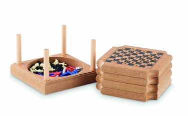 Logo trade advertising product photo of: 4-piece coaster game set