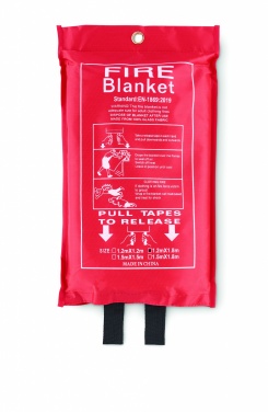 Logo trade promotional merchandise image of: Fire blanket in pouch 120x180