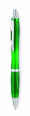 Logo trade promotional gifts image of: Ball pen in RPET