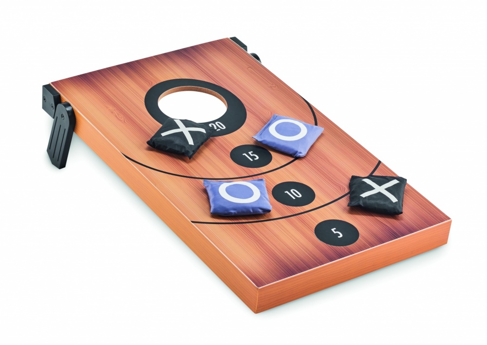 Logotrade promotional giveaways photo of: Double sided MDF game set