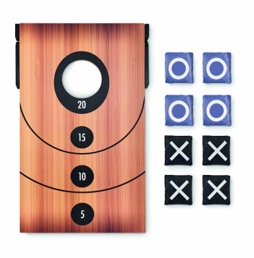 Logotrade advertising product picture of: Double sided MDF game set
