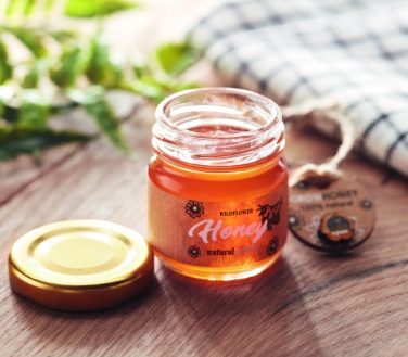 Logo trade promotional giveaway photo of: Wildflower honey jar 50 gr