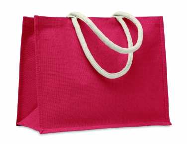 Logotrade advertising products photo of: Jute bag with cotton handle