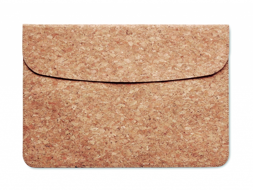 Logo trade promotional items image of: Cork laptop bag magnetic flap