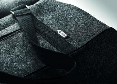 Logo trade promotional merchandise image of: RPET felt weekend bag